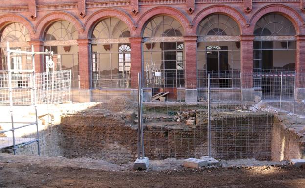 Galería. Obras en el Museo de la Semana Santa de León.