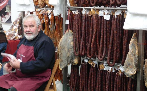 Galería. El stand de Cárnicas Tavito.