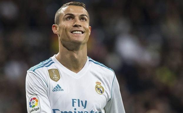 Cristiano Ronaldo, durante un partido. 