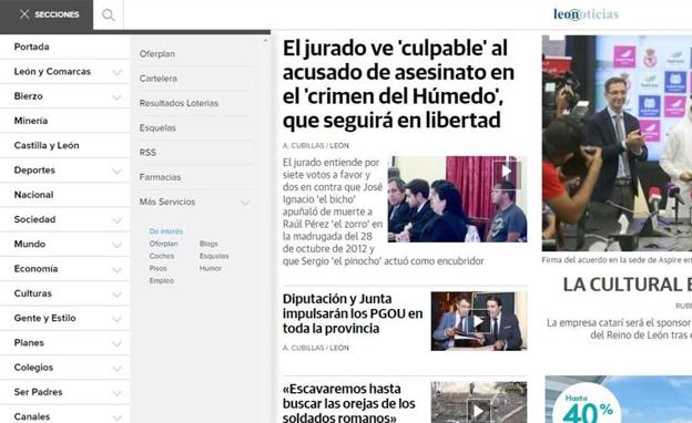 Nuevo portal de leonoticias. 