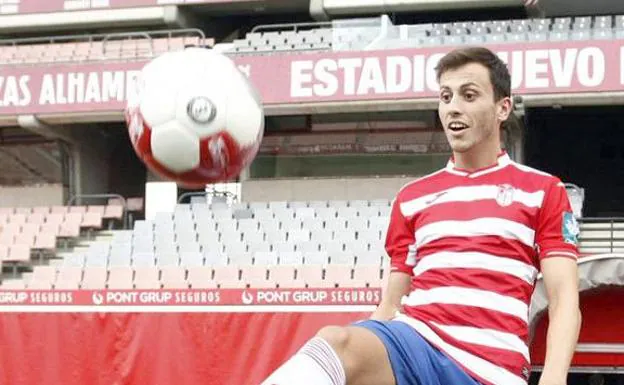 Espinosa, jugador del Granada CF.