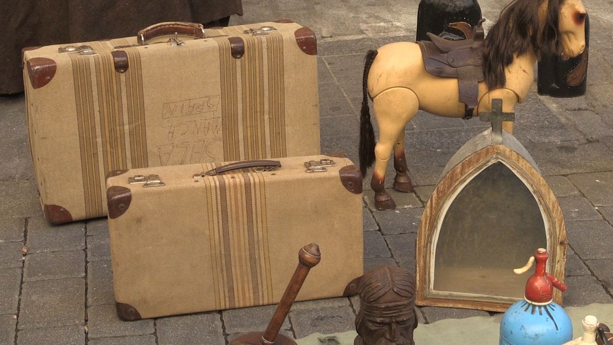 Un mercado para los amantes de las antigüedades