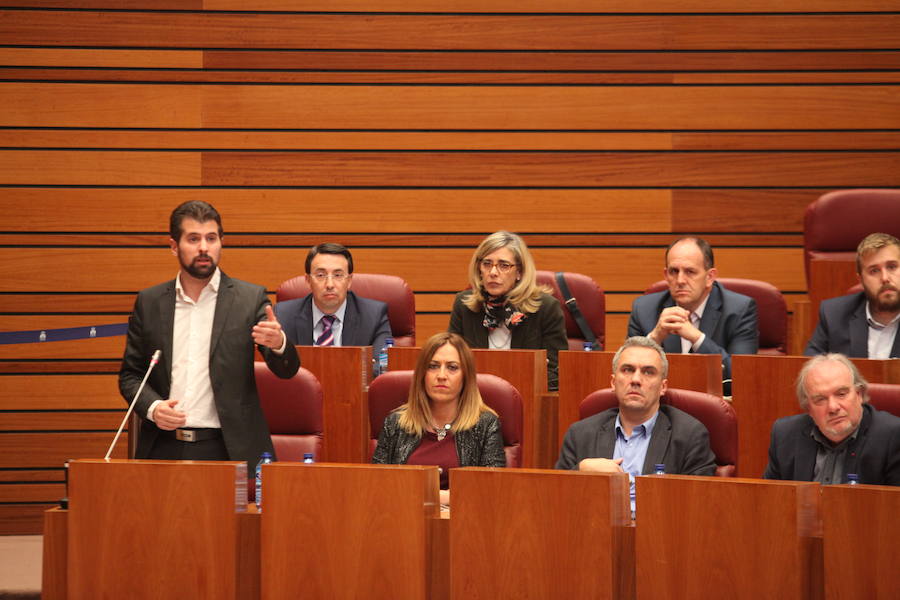 Pleno en las Cortes de Castilla y León