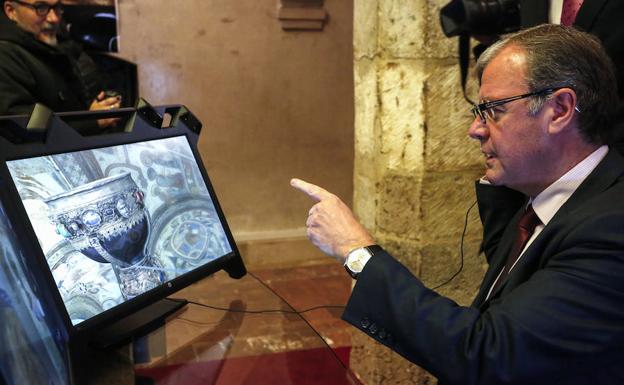 Galería. El alcalde de León prueba esta pionera tecnología. 