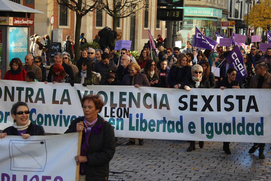 Día Mundial Contra la Violencia Machista en León