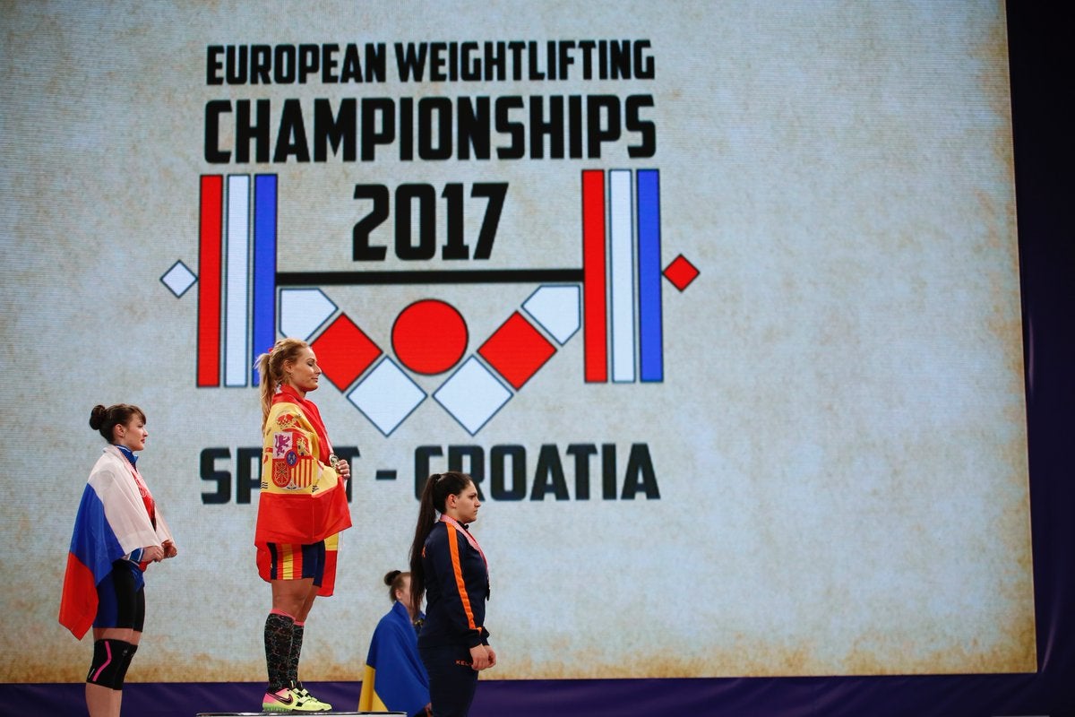 Lydia Valentín ya se vistió de oro este 2017 en el Europeo