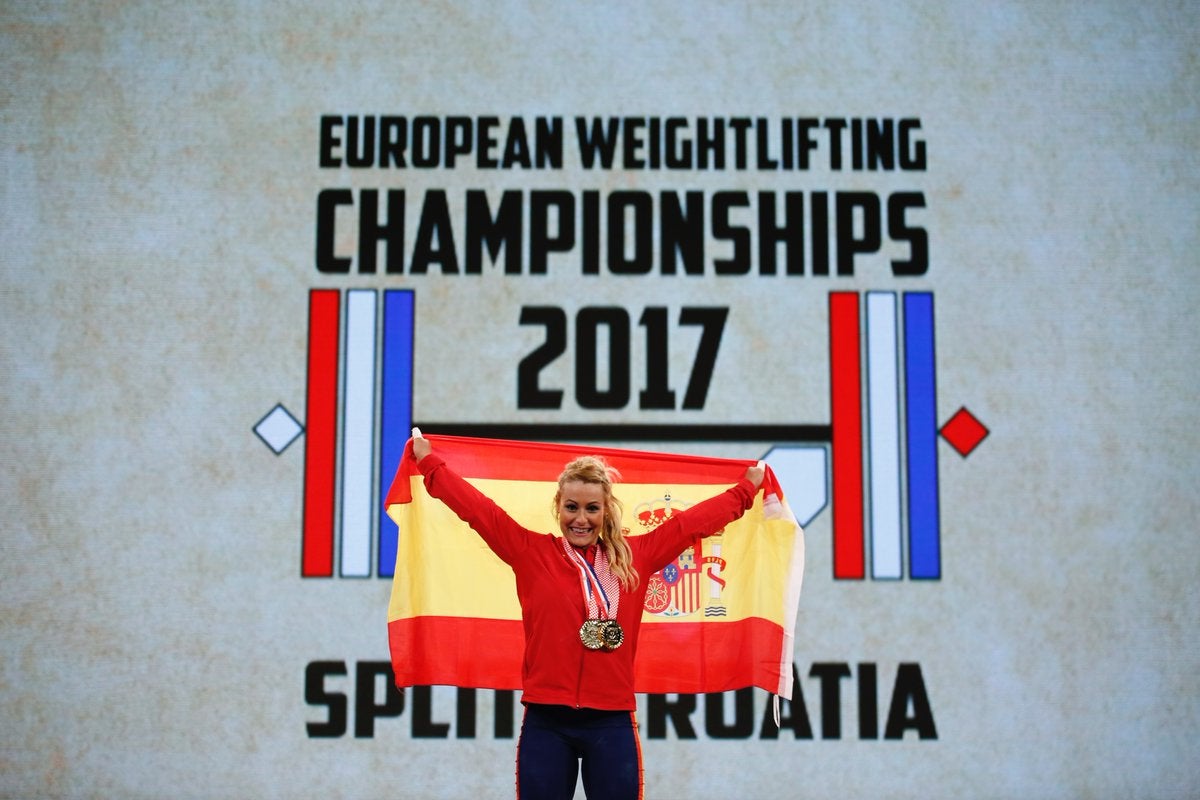 Lydia Valentín ya se vistió de oro este 2017 en el Europeo