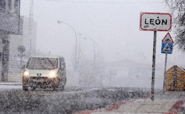 La nieve podría sorprender a León capital.