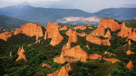 Vista de Las Médulas. 