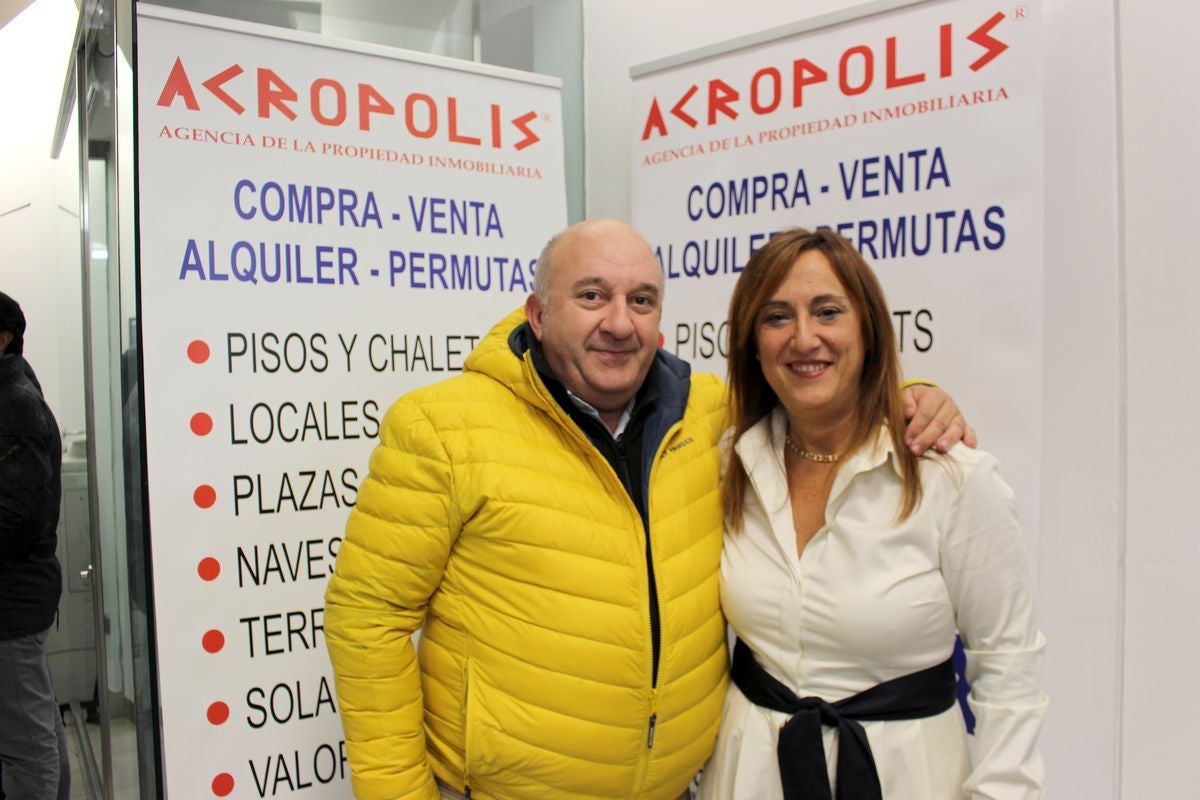 Inauguración de las nuevas instalaciones de la inmobiliaria Acrópolis