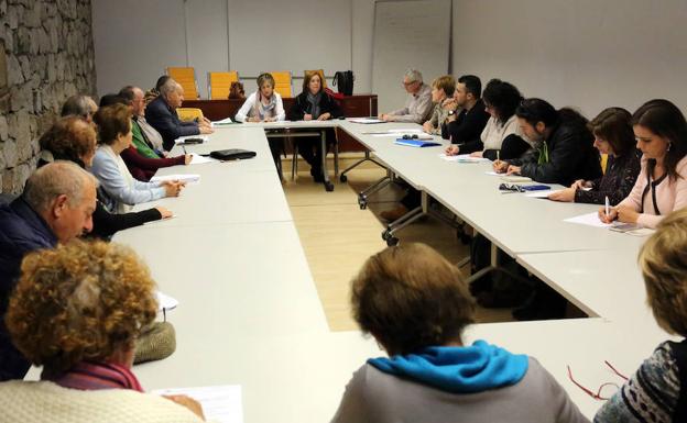 Reunión del Consejo Municipal de Mayores. 