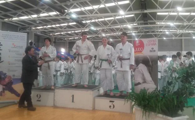 Un bronce leonés en la Copa de España de Valladolid de judo |  