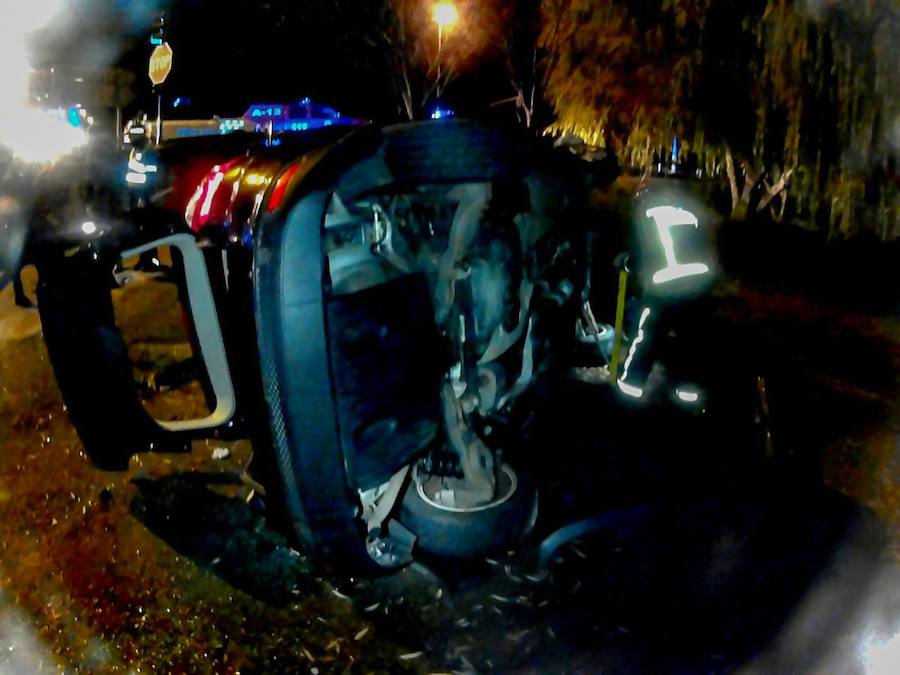 Grave accidente en Oteruelo