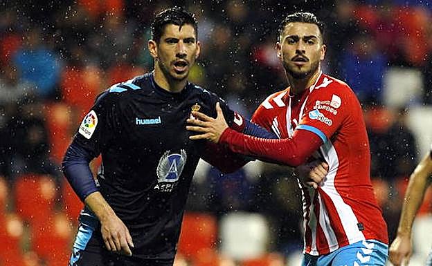 Yeray pelea por la posición.