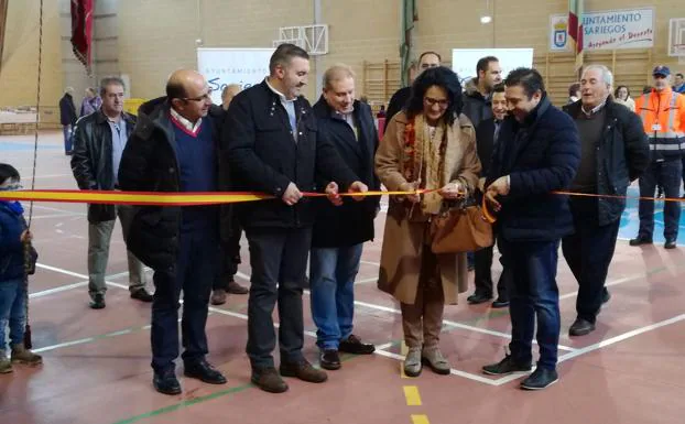 Inauguración de la feria.