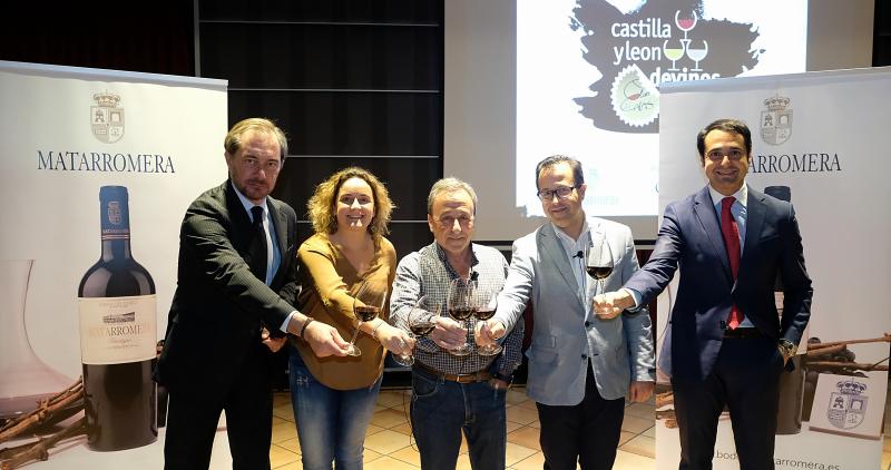 Cata de vinos Matarromera organizada por El Norte de Castilla