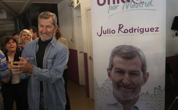 Julio Rodríguez, nuevo secretario general de Podemos en la ciudad de Madrid.