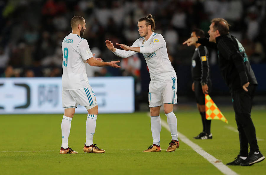 El conjunto blanco cerró el año con un nuevo título gracias a un gol de Cristiano antes de medirse al Barcelona en la Liga.