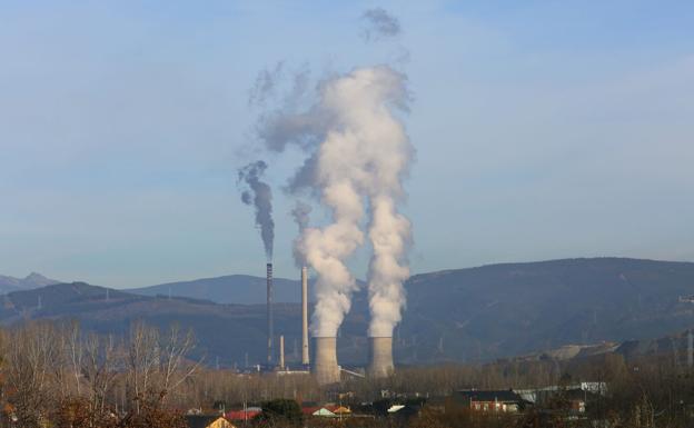 IMagen de la térmica de Compostilla.