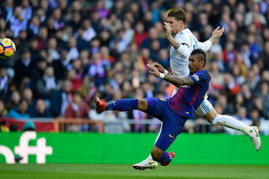 El conjunto azulgrana dejó prácticamente sentenciada la Liga en el Bernabéu tras su victoria por 0-3. 