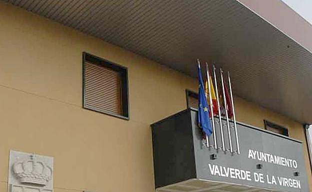 Imagen del ayuntamiento de Valverde de la Virgen.