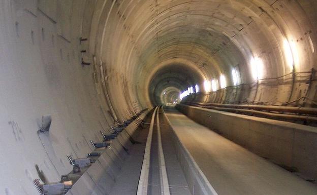 Imagen de los túneles de la Variante de Pajares.