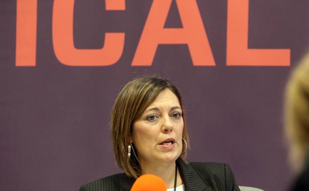 La consejera de Agricultura y portavoz de la Junta, Milagros Marcos, participa en un desayuno informativo de la Agencia Ical. 