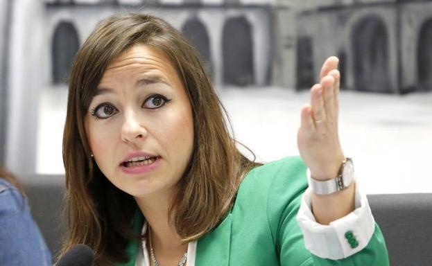 Gemma Villarroel, portavoz de Ciudadanos en el Ayuntamiento de León.