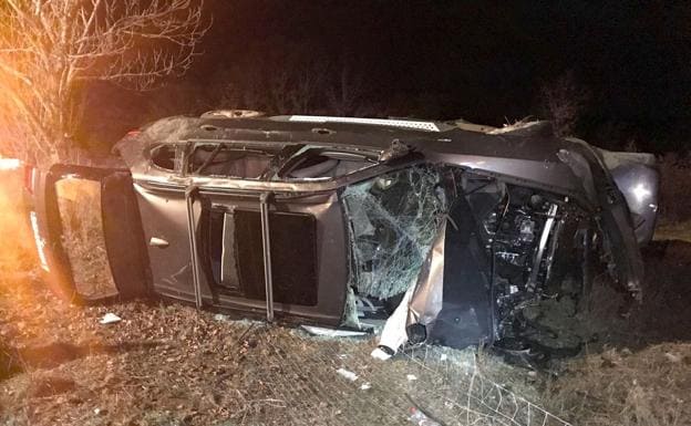 Imagen del lugar del accidente.