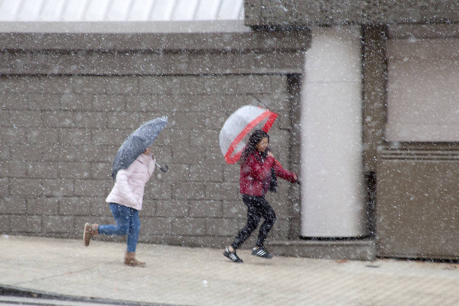 Nieve en Salamanca