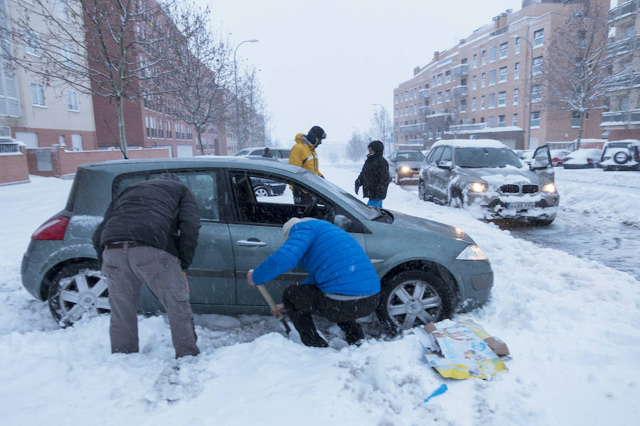 Nieve en Ávila