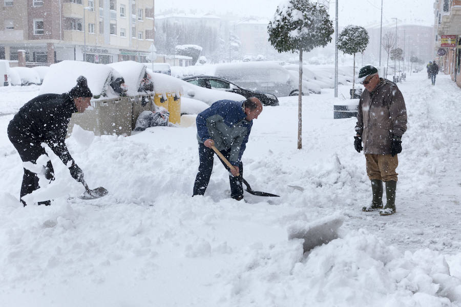 Nieve en Ávila