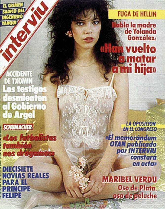 La actriz Maribel Verdu.