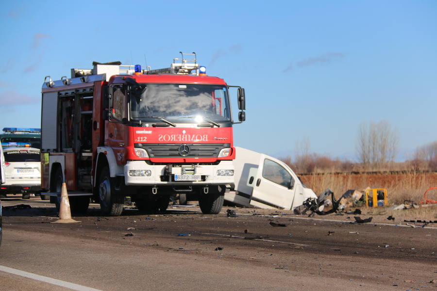 Accidente mortal en la N-120