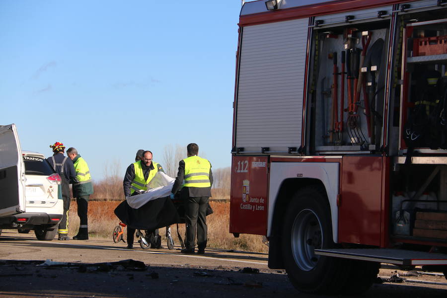 Accidente mortal en la N-120