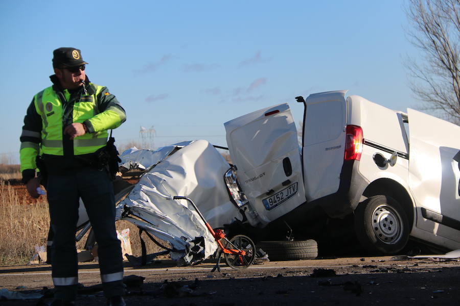 Accidente mortal en la N-120