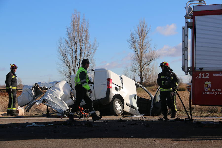 Accidente mortal en la N-120