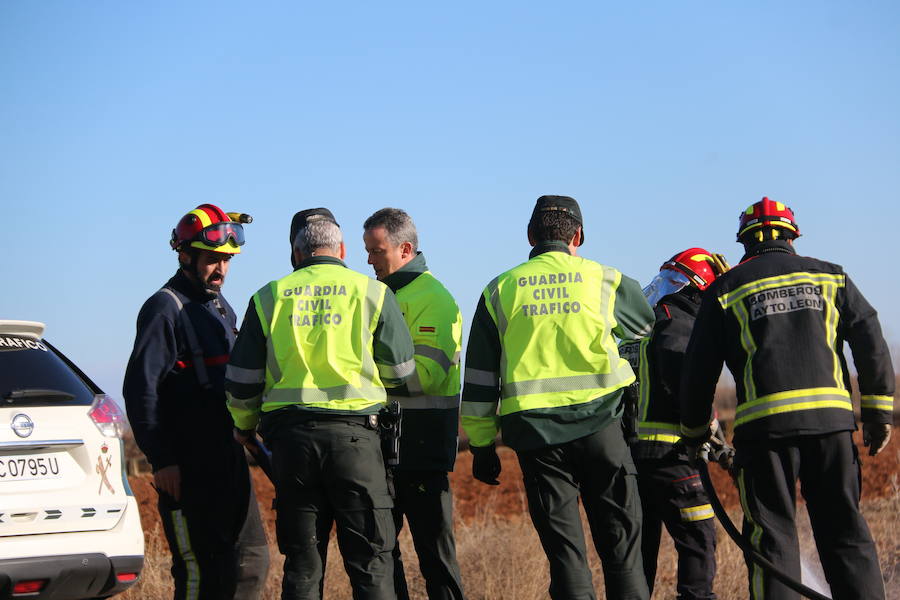 Accidente mortal en la N-120