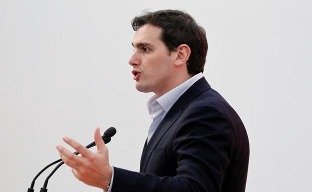 El presidente de Ciudadanos, Albert Rivera.