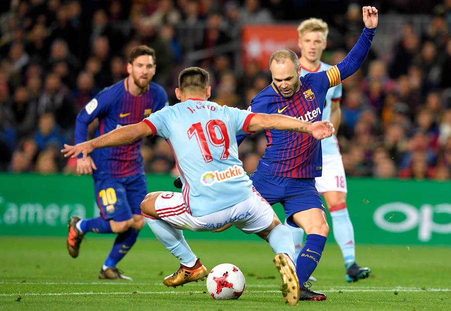 El cuadro de Valverde se deshizo con facilidad de los vigueses en la vuelta de los octavos de la Copa del Rey.