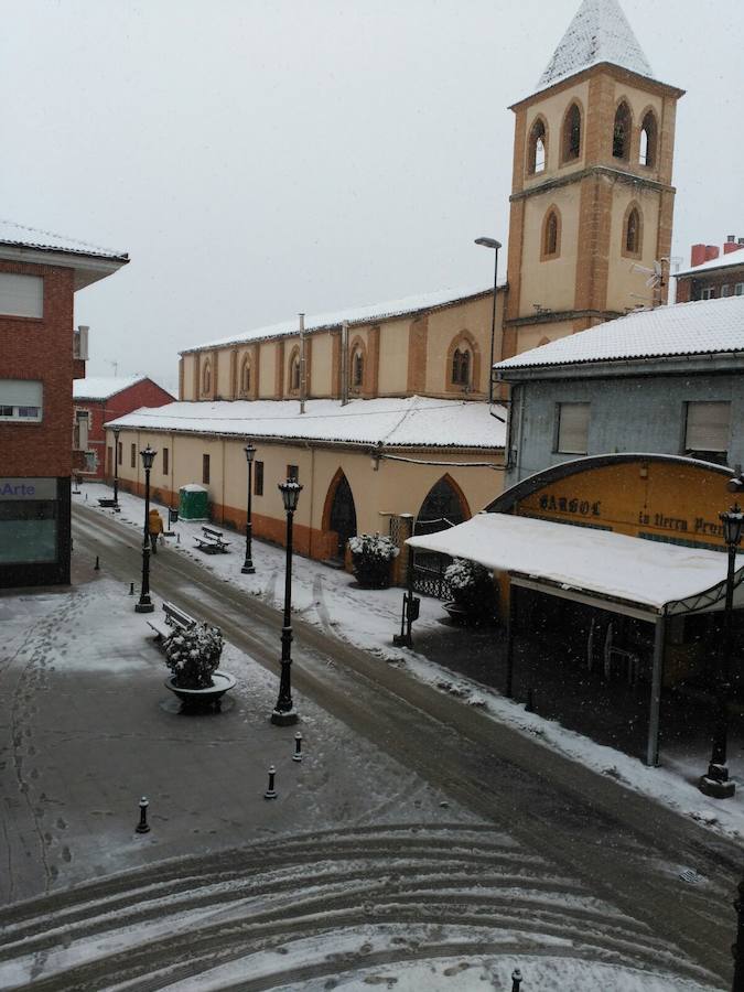 Nieva en la provincia