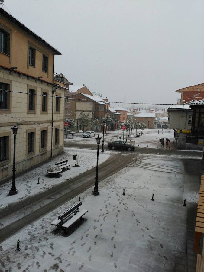 Nieva en la provincia