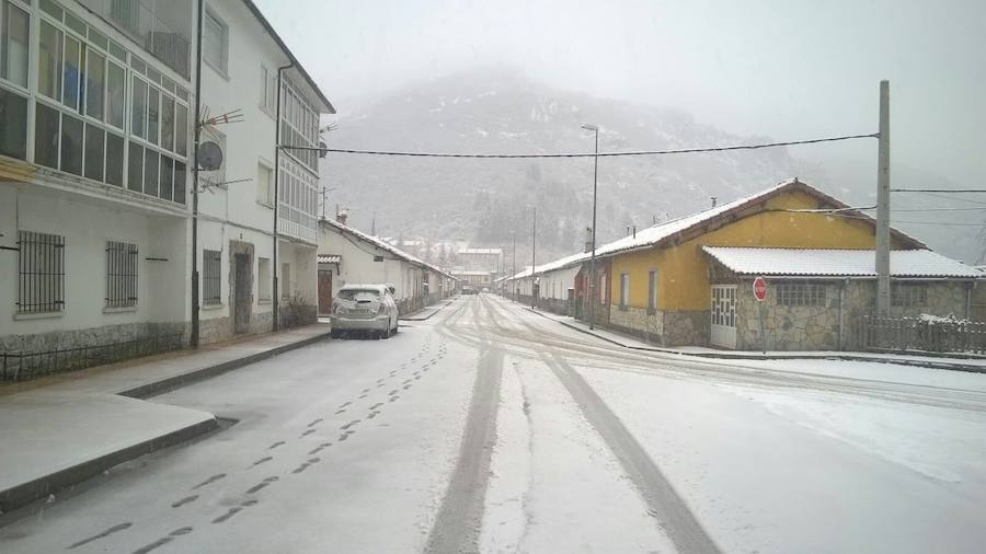 Nieva en la provincia