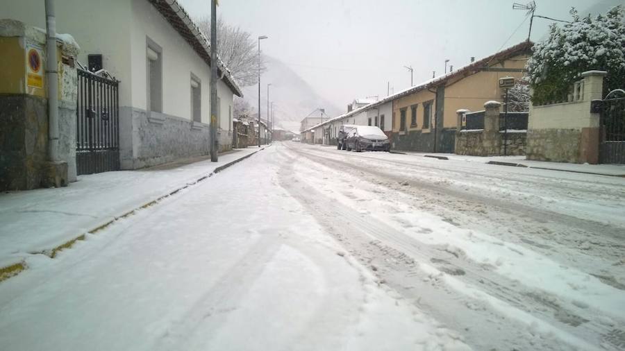 Nieva en la provincia