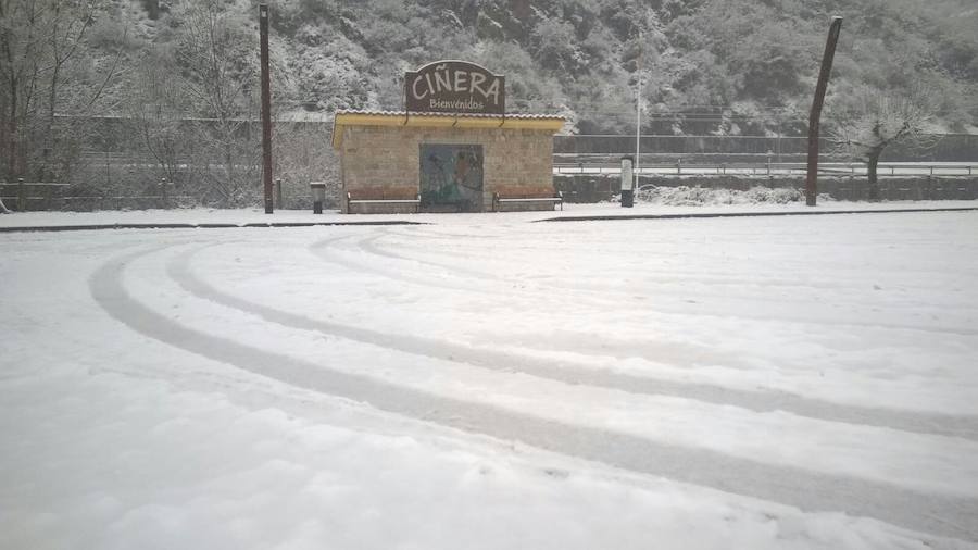 Nieva en la provincia