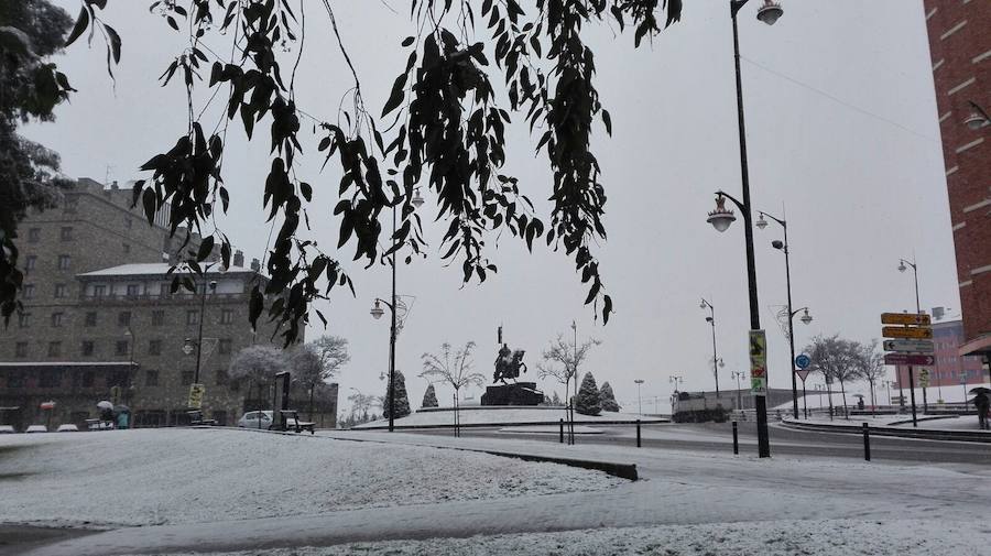 Nieva en la provincia