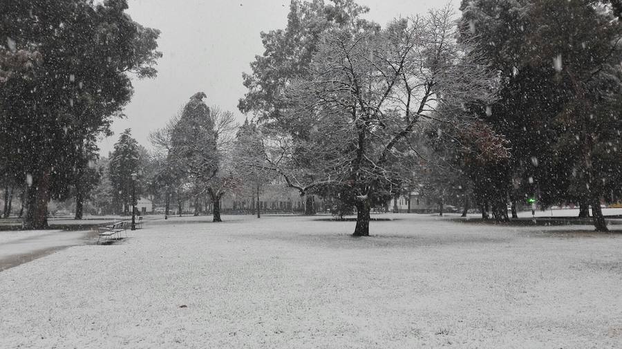 Nieva en la provincia