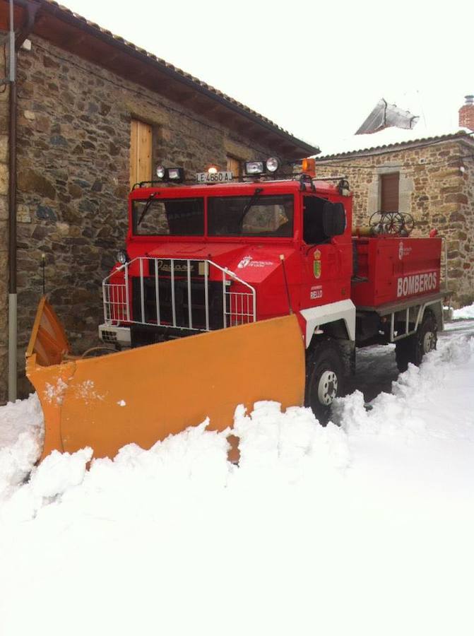 Nieva en la provincia