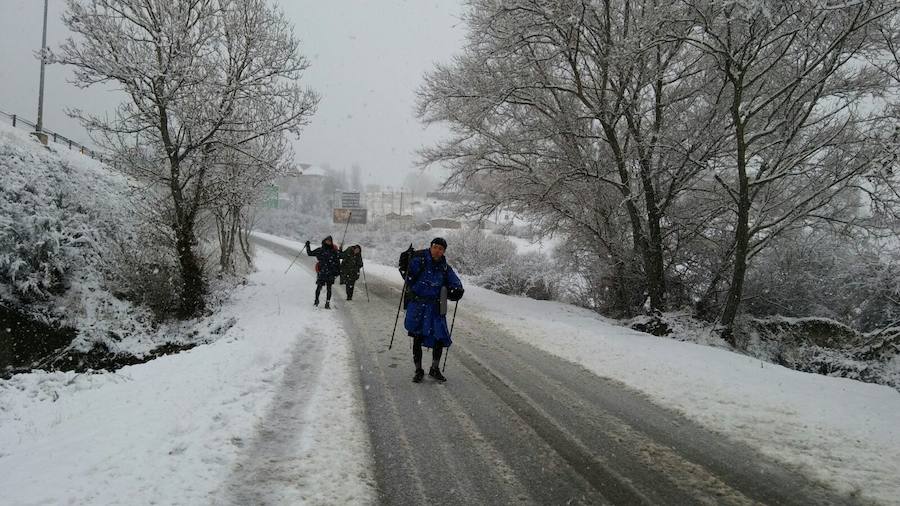 Nieva en la provincia