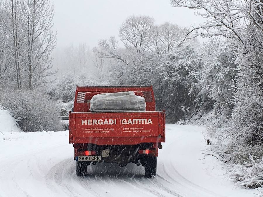 Nieva en la provincia